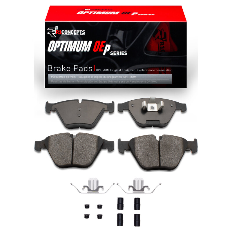 BMW 323i Brake Pads - Front - R1 Concepts - Optimum OE - `07-`15